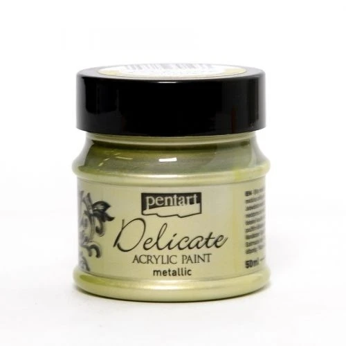 Бои металик акрилна боя Delicate