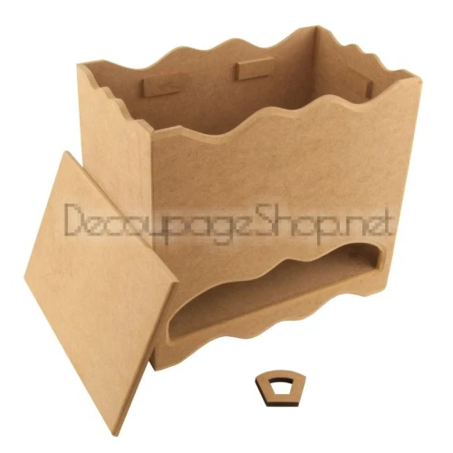 Предмети от mdf MDF кутия за памперси