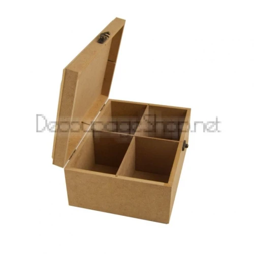 Предмети от mdf MDF кутия за чай