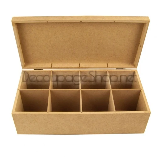 Предмети от mdf MDF кутия за чай