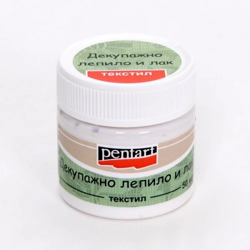 Лепила за декупаж лепило за текстил - Pentart
