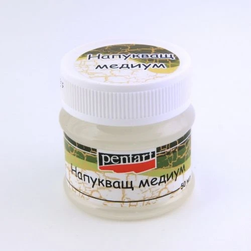 Лакове и краклета напукващ медиум - Pentart