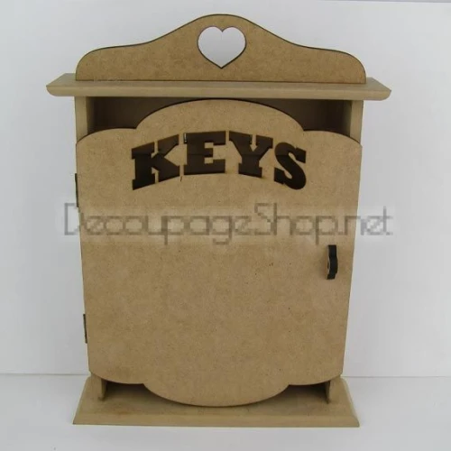 Предмети от mdf MDF къщичка за ключове