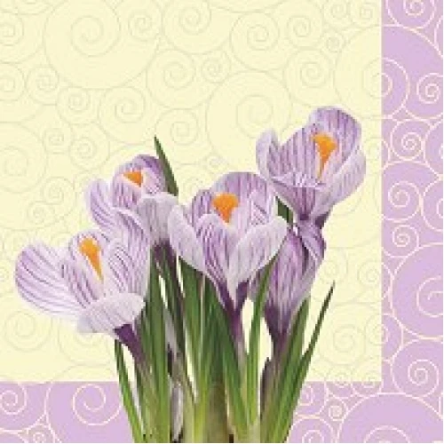 Цветя салфетки - цветя