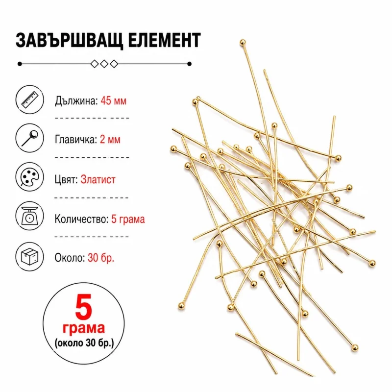 Свързващи елементи метален завъшващ елемент